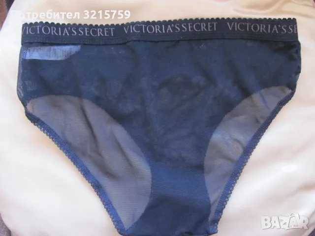 Нов к-т сутиен и бикини VICTORIA'S SECRET ,р-р.80/М, черни, снимка 5 - Бельо - 49139615