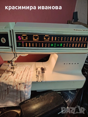 Singer futura 2001 , снимка 3 - Шевни машини - 53048702