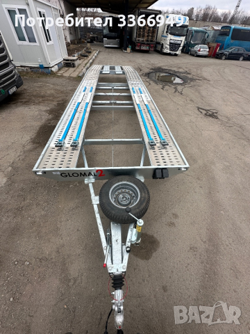 Двойни автоплатформи / 8.50м Х 2.10м / 2720кг полезен товар, снимка 7 - Ремаркета - 44590684