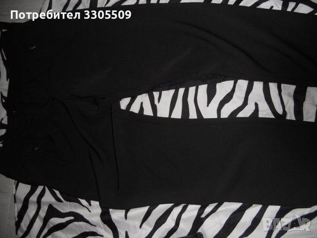 Нов Спортно Елегантен или Официален Дамски Панталон Черен размер М Л ХЛ XXL, снимка 3 - Панталони - 37181735