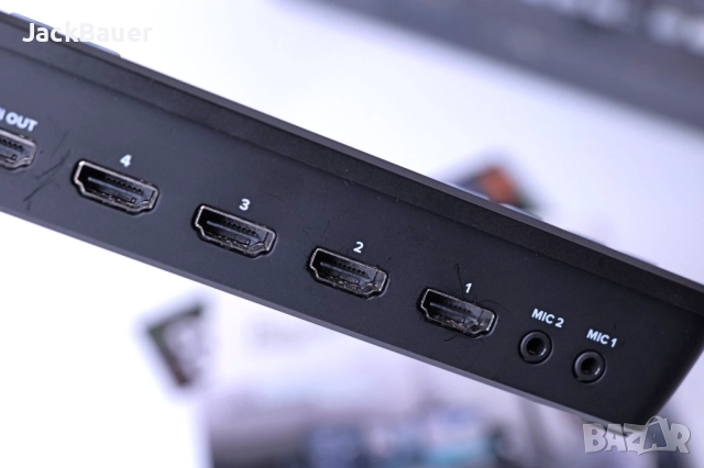 Blackmagic design ATEM Mini видео смесител за Live излъчвания, снимка 5 - Камери - 52771520