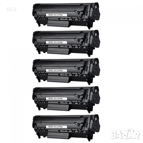 Тонер касета HP Q2612A, 12A / Canon FX-10 - Съвместима тонер касета, снимка 12 - Принтери, копири, скенери - 36223428