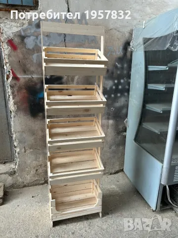 Стелаж за хляб, плодове и зеленчуци и други видове стока, снимка 6 - Оборудване за магазин - 49303063