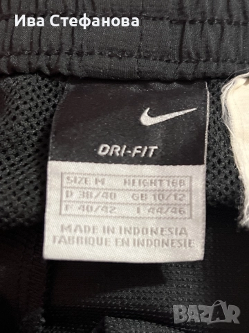 Уникален оригинален спортен черен панталон долнище Nike Найк класически модел , снимка 4 - Спортни дрехи, екипи - 51700430
