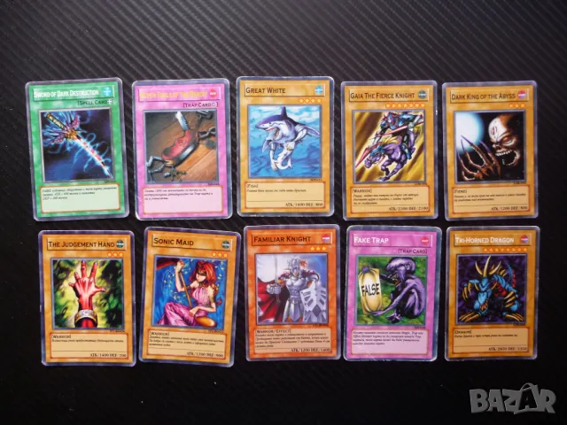 19 Yu Gi Oh карти за игра или колекция Ю ги О 10 бр. фенове