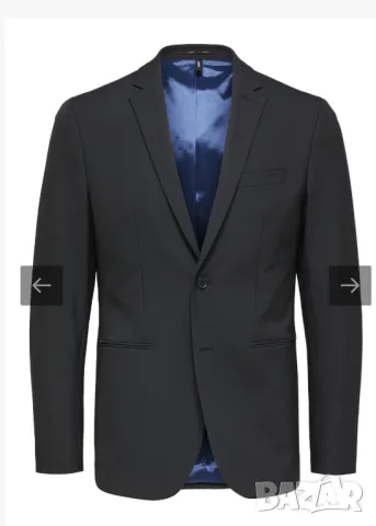 р-р eu 42/uk 32R SELECTED HOMME мъжко сако , снимка 2 - Сака - 50432756