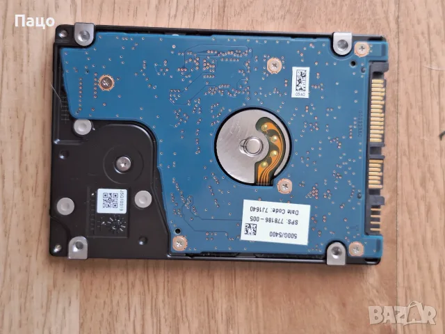 TOSHIBA 500GB    276 дни/тестван, снимка 4 - Лаптоп аксесоари - 55770618