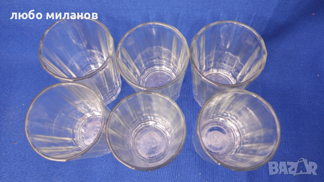 Руски стакани, дебелостенни, малки, 100 мл за водка, греяна ракия, концентрат, снимка 7 - Чаши - 44708653