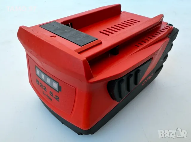 Hilti B 22/5.2Ah Li-ion - Акумулаторна батерия 22V 5.2Ah с индикатор 2022г.