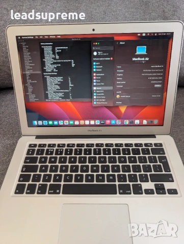 MacBook 13'' Air 2015, i5, 8GB RAM, 128 GB SSD, снимка 2 - Лаптопи за работа - 53792600