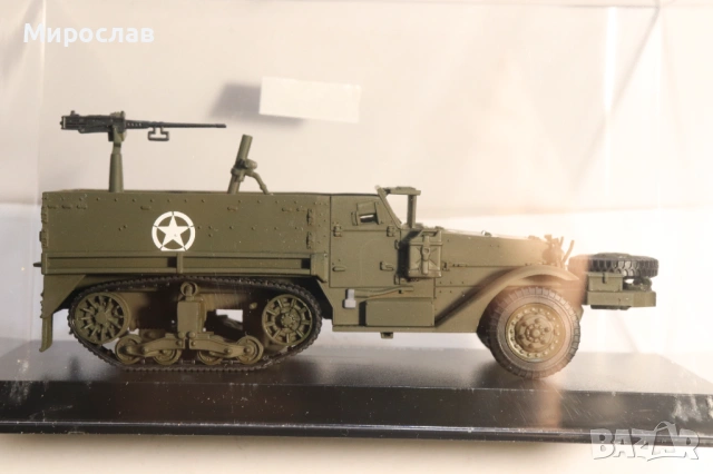 1:43 SCHUCO ТАНК КОЛИЧКА ВОЕНЕН МОДЕЛ ИГРАЧКА, снимка 5 - Колекции - 53522470