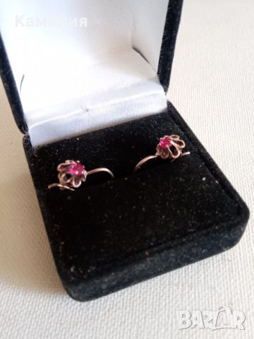 Руско сребро , снимка 3 - Обеци - 41999058