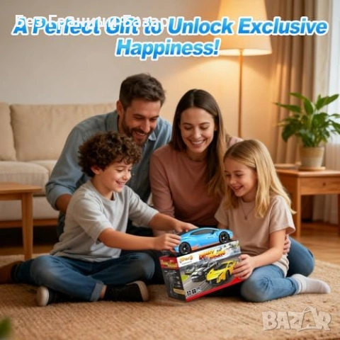 Нова Дистанционна дрифт кола Lamborghini 4WD 1:24 с 2 батерии LED светлини, снимка 7 - Коли, камиони, мотори, писти - 53279899