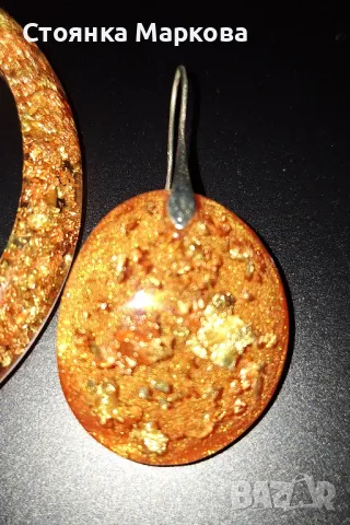 Авторски  комплект-български, снимка 3 - Колиета, медальони, синджири - 49237750