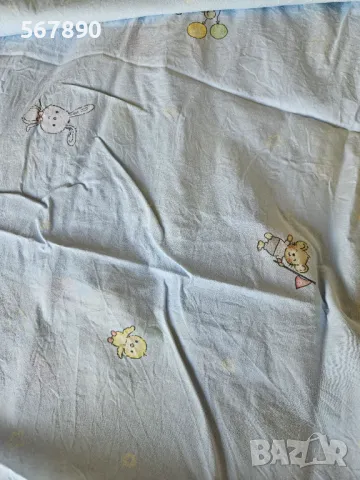 Долен чаршаф за детско легло 60/120, снимка 1