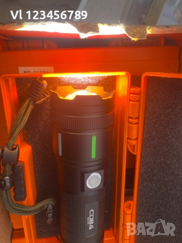 Акумулаторен  мощен LED фенер COBA ed, снимка 6 - Къмпинг осветление - 52446008