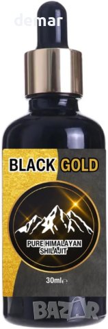 Black Gold Хималайски течен Shilajit на капки [30ml]