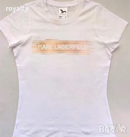 Karl Lagerfeld дамски тениски Различни дизайни , снимка 4 - Тениски - 49630081