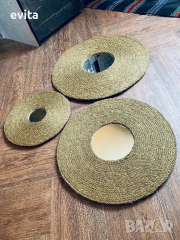 Кръгли огледала. Ръчна изработка! , снимка 11 - Огледала - 40596120