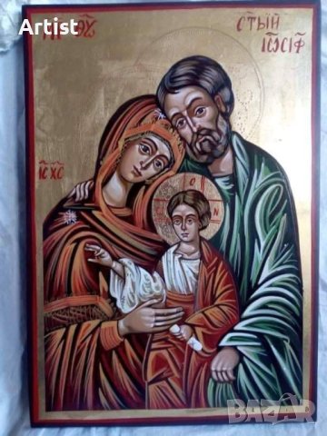 Рисувани икони по канон, снимка 3 - Икони - 42728750