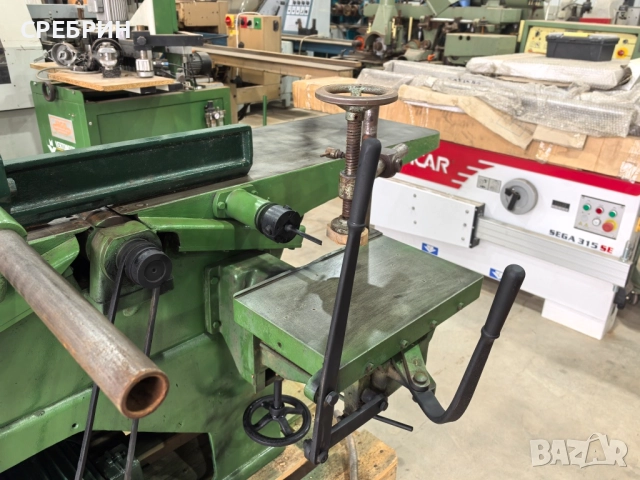 Абрихт с бор апарат на 400 мм 3 ножа пл на 2200 мм 3 кв трифазен, снимка 4 - Други машини и части - 52198195