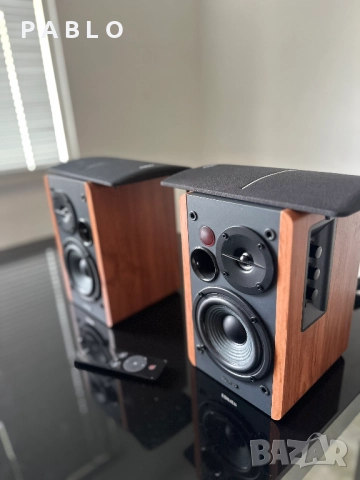 Тонколони Edifier R1280TS, 2.0, 42W, Дистанционно, sub-out, Brown, снимка 8 - Тонколони - 52226888