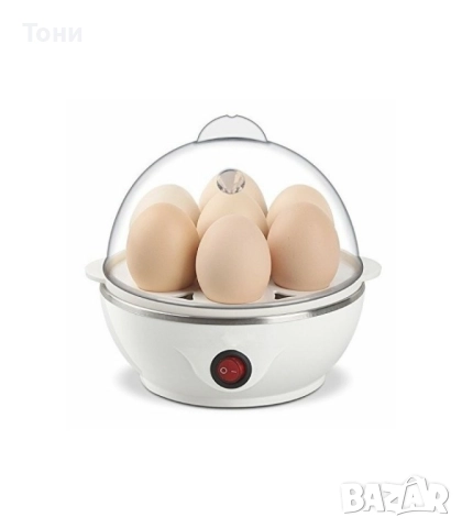 Яйцеварка с пара за 7 или 14 яйца с таймер, снимка 2 - Уреди за готвене на пара - 51856135