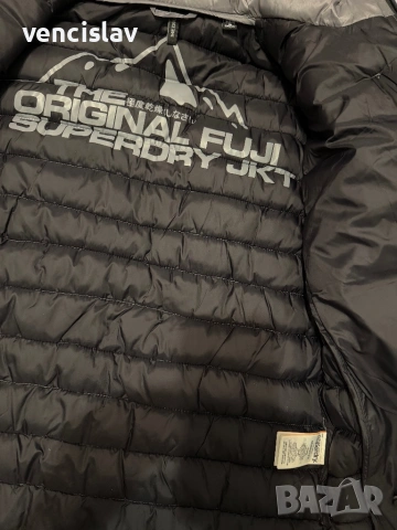 SUPERDRY сиво зимно яке, снимка 2 - Якета - 53146821