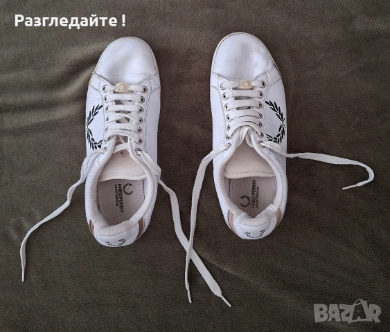 ✔ Мъжки кецове Fred Perry номер - 43  ТОП ❗, снимка 2 - Кецове - 50827004