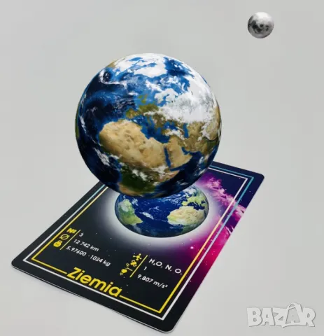 Интерактивни карти 4D    ДИНОЗАВРИ ПЛАНЕТИ РОБОТИ , снимка 4 - Други - 49362861