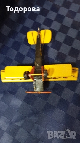 Стар метален витлов самолет, снимка 6 - Антикварни и старинни предмети - 52510750