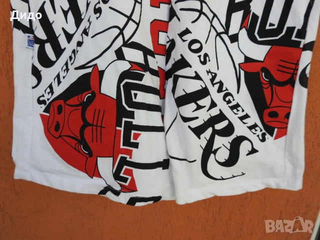NBA шорти Лейкърс Булс НБА L.A. Lakers Chicago Bulls (L), снимка 3 - Къси панталони - 51772540