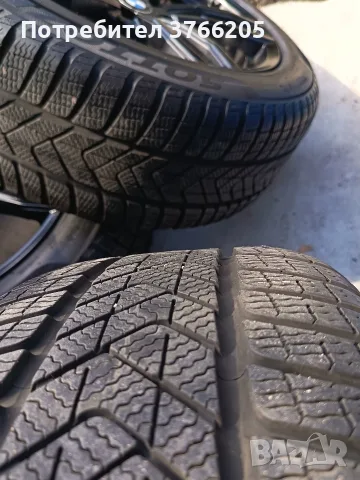 18ки джанти 5x112 със зимни гуми Pirelli BMW, AUDI, VW, Mercedes...., снимка 4 - Гуми и джанти - 56200332