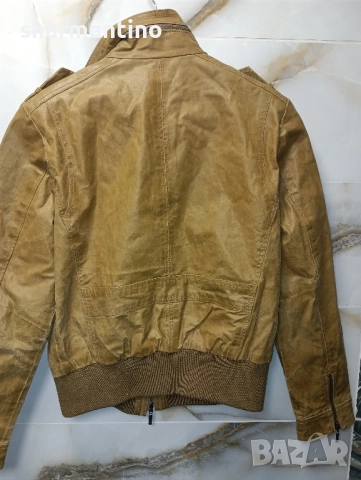 Tom Tailor кожено яке M/S - 75 лв, снимка 13 - Якета - 51979000