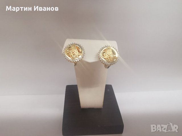 Златни обеци 03, снимка 1