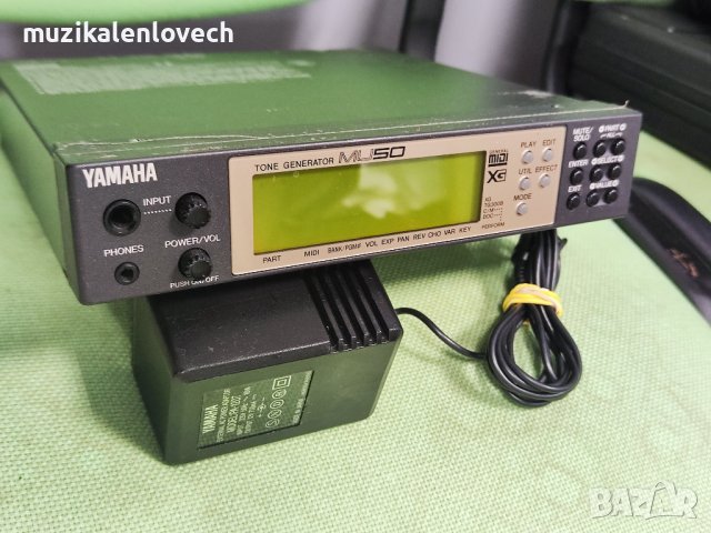 Yamaha MU50 Tone Generator 9.5'' Rack Module - Japan Рак Модул синтезатор, снимка 2 - Синтезатори - 42191886