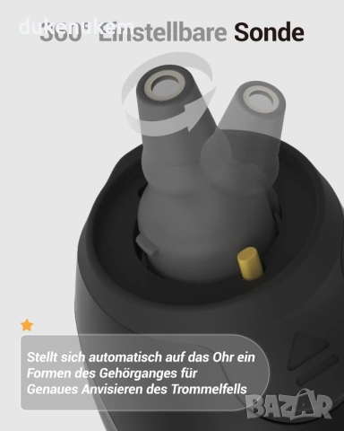 Термометър за ухо, 1 сек. измерване, интелигентни възрастови индикации, снимка 4 - Уреди за диагностика - 53162108