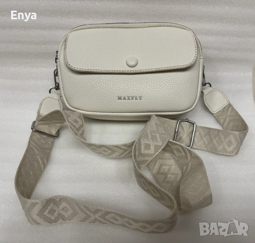 Дамска чанта за през рамо MAXFLY - бяла