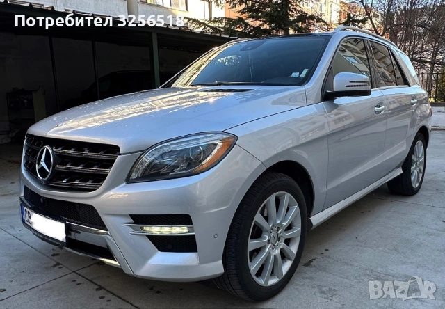 Mercedes-Benz ML 350 AMG line, снимка 4 - Автомобили и джипове - 53167250