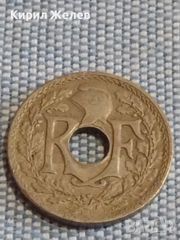 Три монети 5 сантима 1919г. Франция / две монети Недерландия за КОЛЕКЦИЯ ДЕКОРАЦИЯ 31816, снимка 3 - Нумизматика и бонистика - 44524842