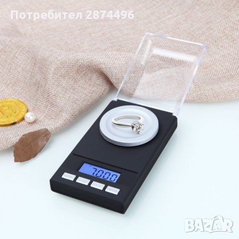 2055 Дигитална бижутерска везна, снимка 4 - Друга електроника - 35820009
