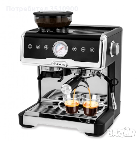Многофункционална машина за еспресо 2 в 1, Lexical LEM-0670
