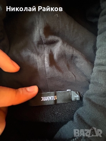 Оригинален суитшърт на Ювентус Размер Л , снимка 2 - Спортни дрехи, екипи - 51659208