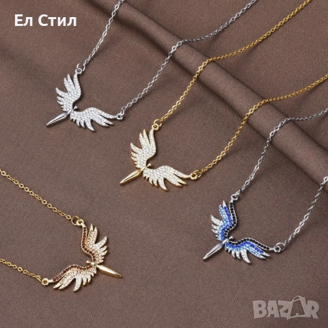 Нежно колие., снимка 7 - Колиета, медальони, синджири - 53758904