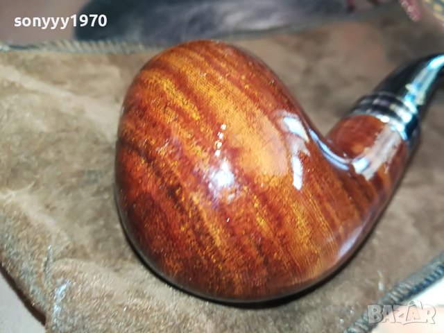 ЛУКСОЗНА ЛУЛА-ГЛАНЦ С ЛОГО И КЕЙС ОТ ПЛЮШ 1204231724, снимка 10 - Лули - 40349123