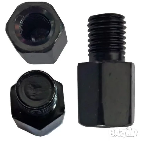 Преходник за мото огледало с вътрешна резба 8 mm и външна 10 mm