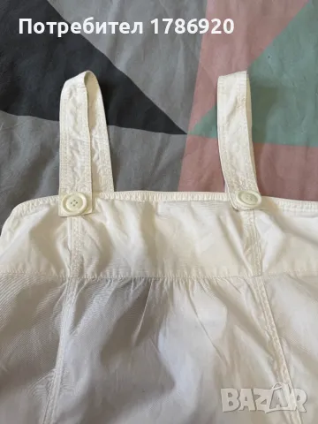 БЯЛ СПОРТЕН СУКМАН BERSHKA, снимка 3 - Сукмани - 24683841