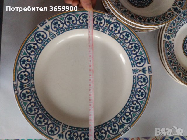 Сервиз за хранене,порцелан,от Америка, снимка 2 - Сервизи - 40254836