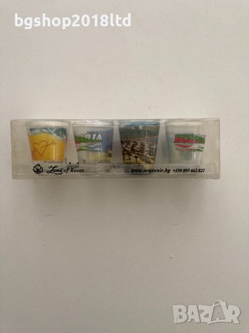 4 стъклени шот чаши - България