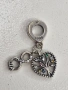 Гривна сребро с 23 броя талисмани , снимка 7